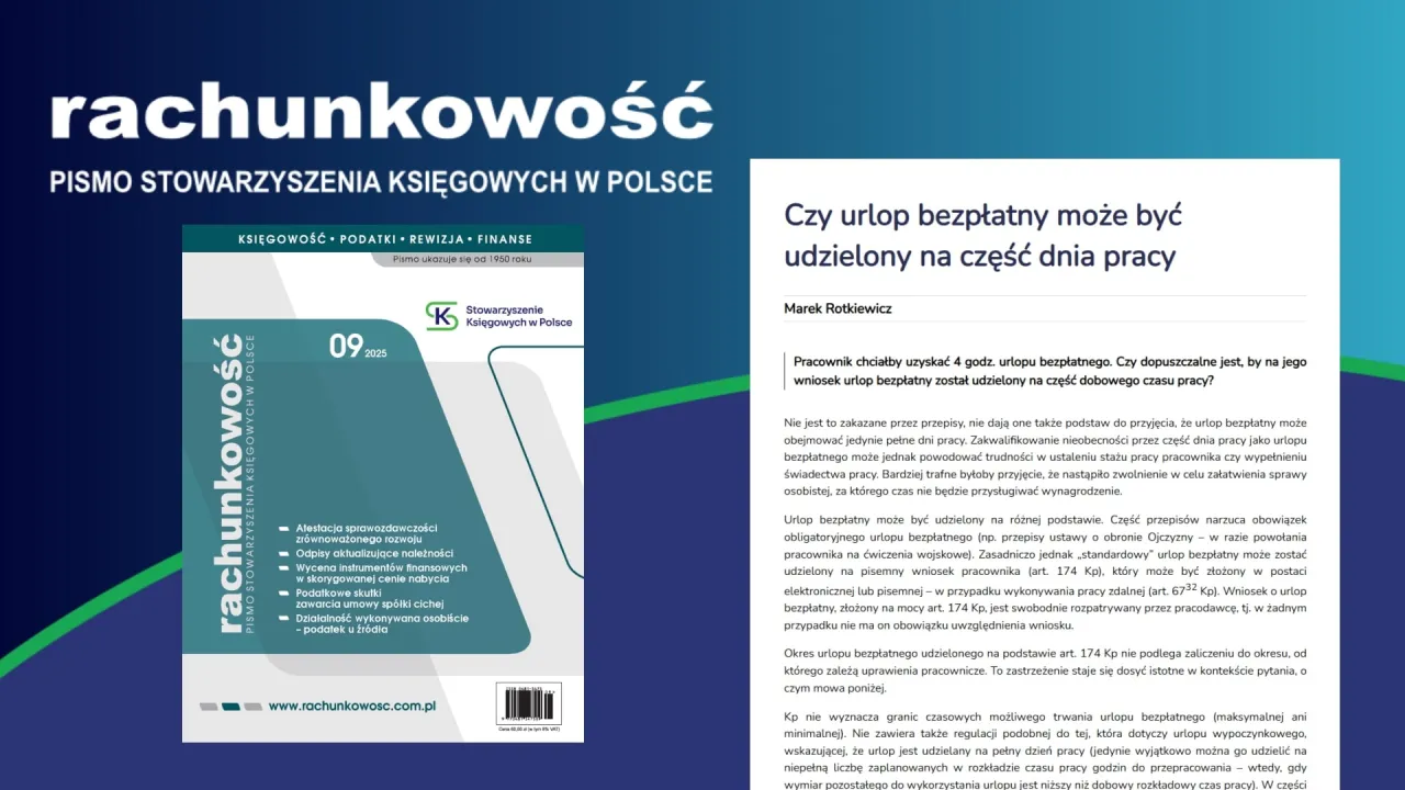 Urlop bezpłatny konsekwencje