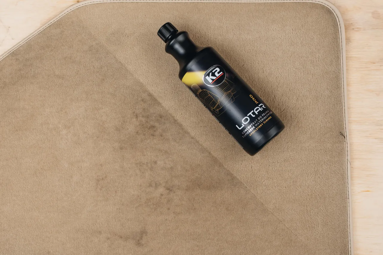 Krok po kroku pranie fotela samochodowego