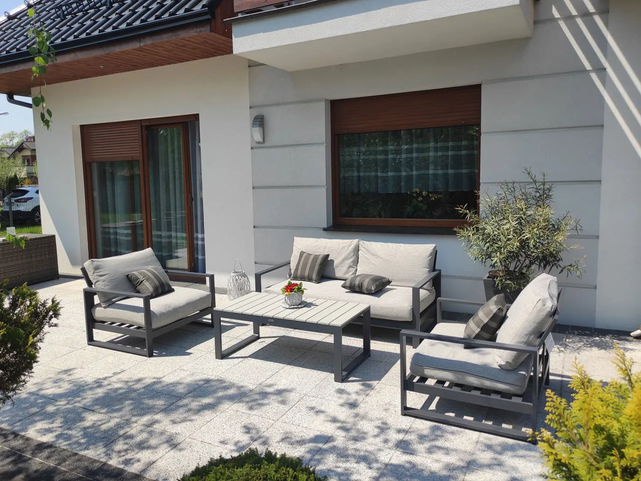 meble ogrodowe na mały balkon taras i do ogrodu