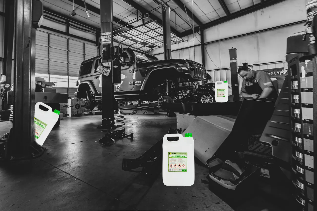 bezpieczne użycie benzyny ekstrakcyjnej