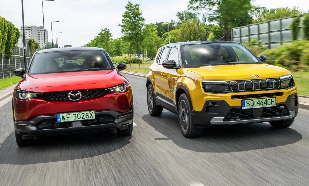 Jeep Avenger silniki por&oacute;wnanie