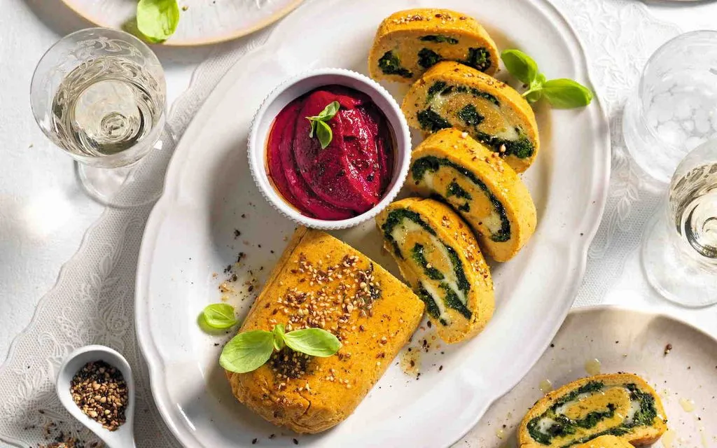 varietà secondi piatti vegetariani colorati