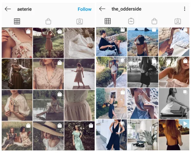 przykłady dobrze zoptymalizowanych profili instagram