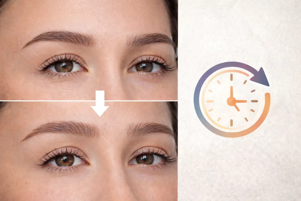 Ochrona brwi permanentnych przed słońcem