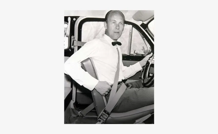 Nils Bohlin Volvo pasy bezpieczeństwa historia