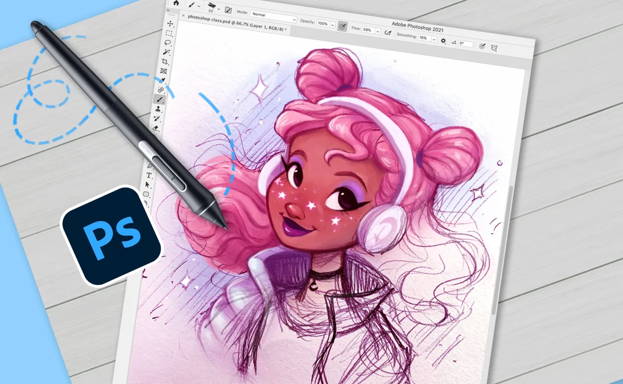 Rysowanie w Photoshopie dla początkujących