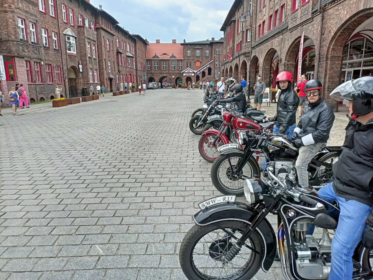 Nikiszowiec motocykl