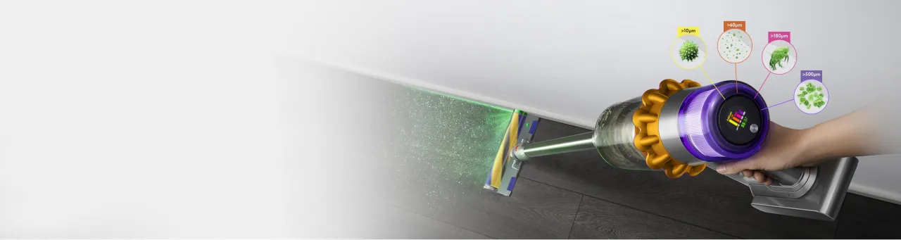 Dyson technologie odkurzaczy, elektroszczotki, czujnik piezoelektryczny