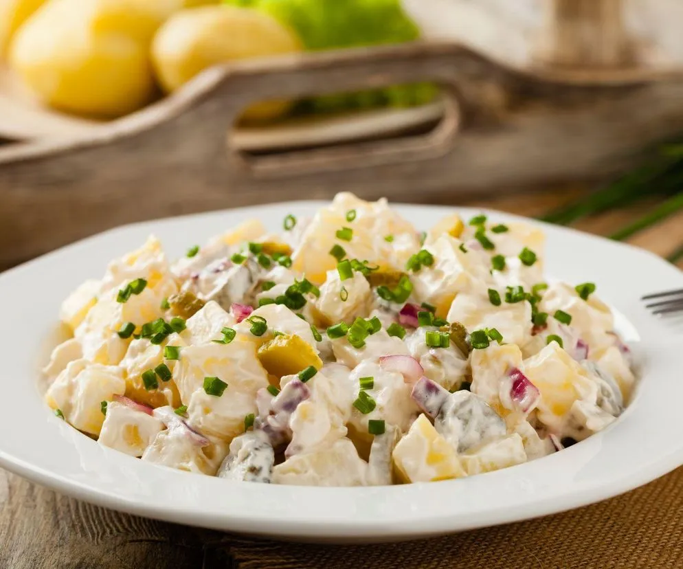 Niemiecka sałatka ziemniaczana kartoffelsalat