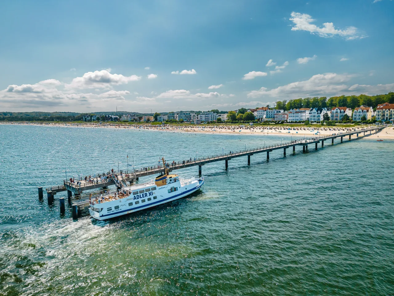 Bansin Promenade Achterland