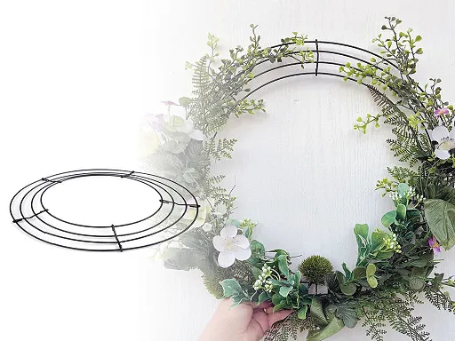 różne bazy do wianków florystycznych