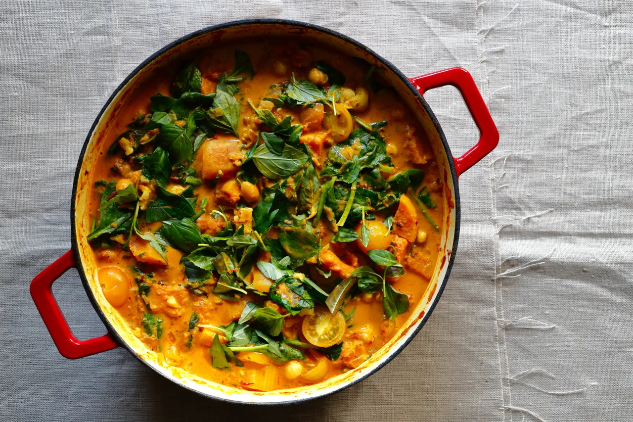 Składniki łagodzące ostrość curry