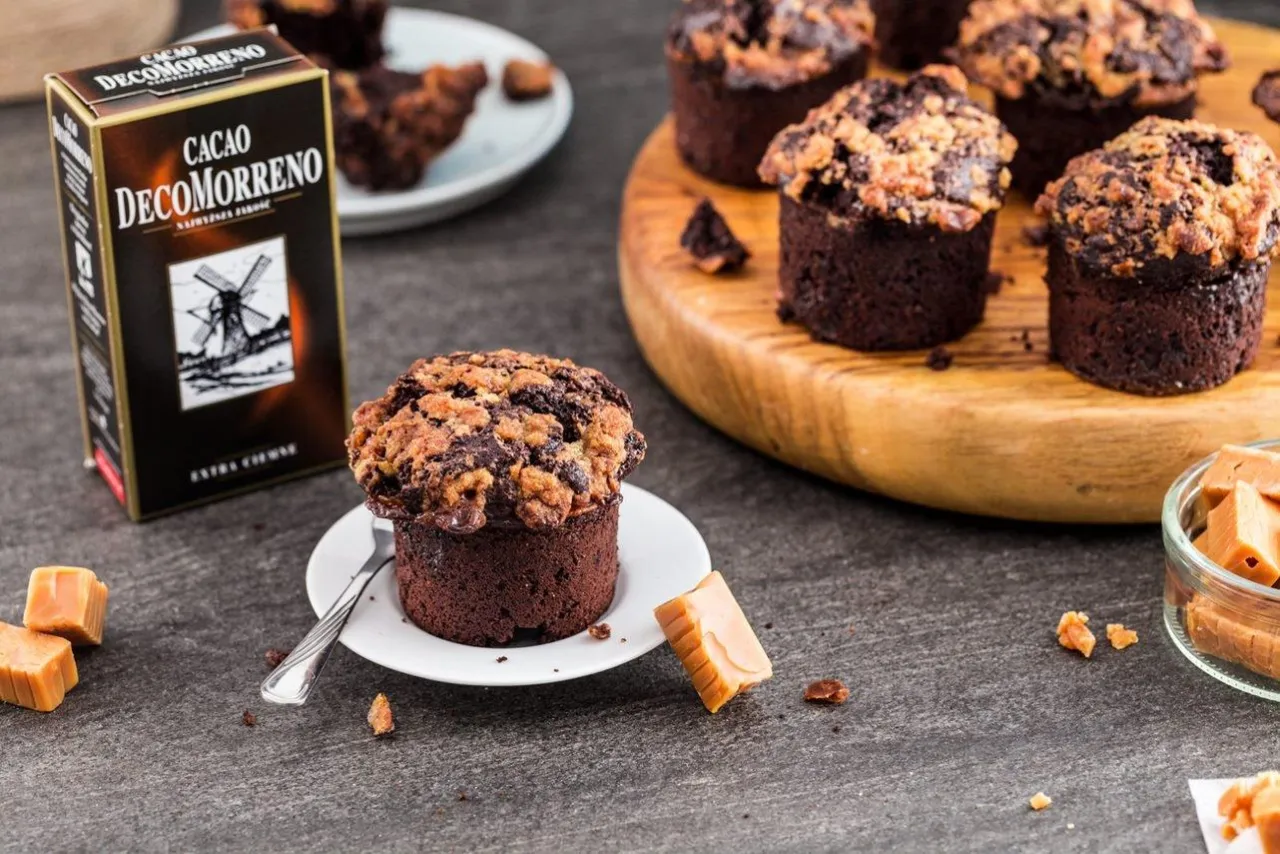 Składniki na muffiny z Toffifee