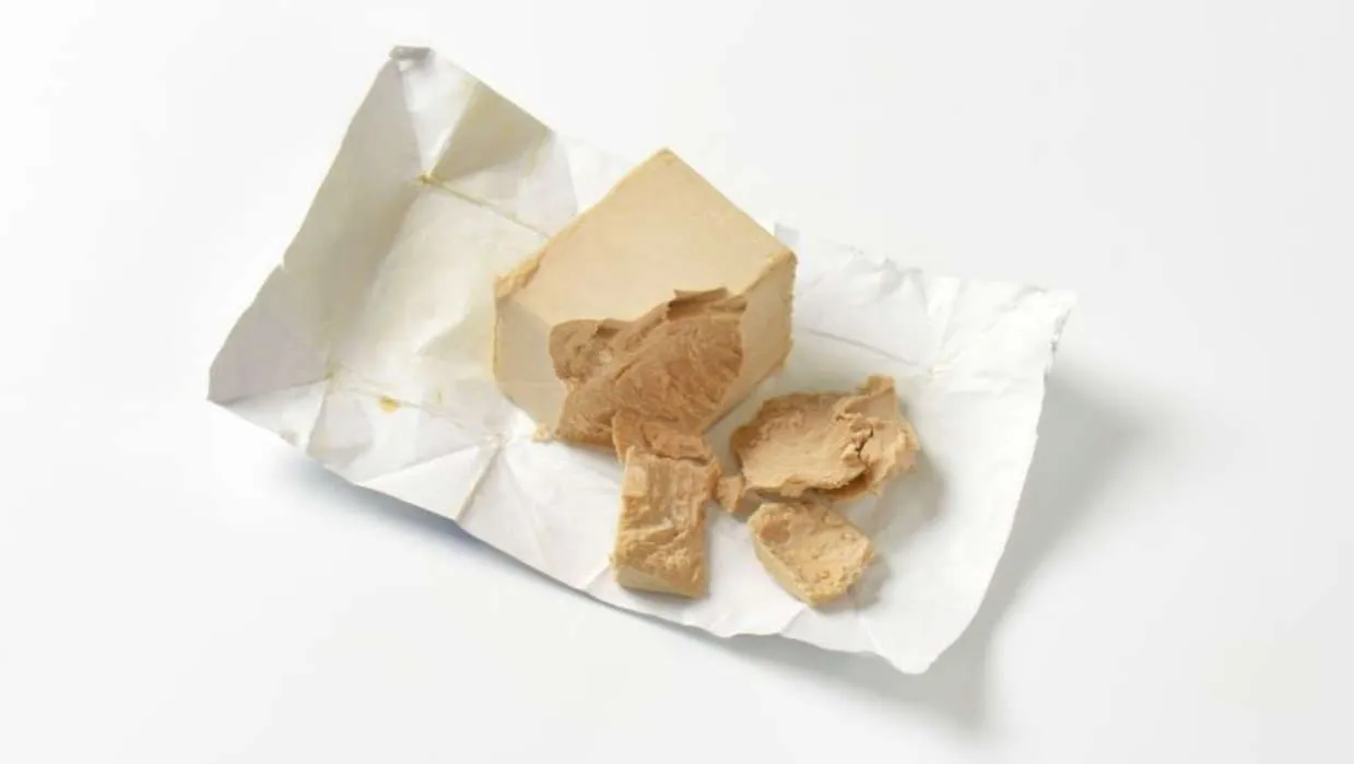 r&oacute;żne rodzaje drożdży, drożdże piekarskie, płatki drożdżowe, drożdże piwowarskie