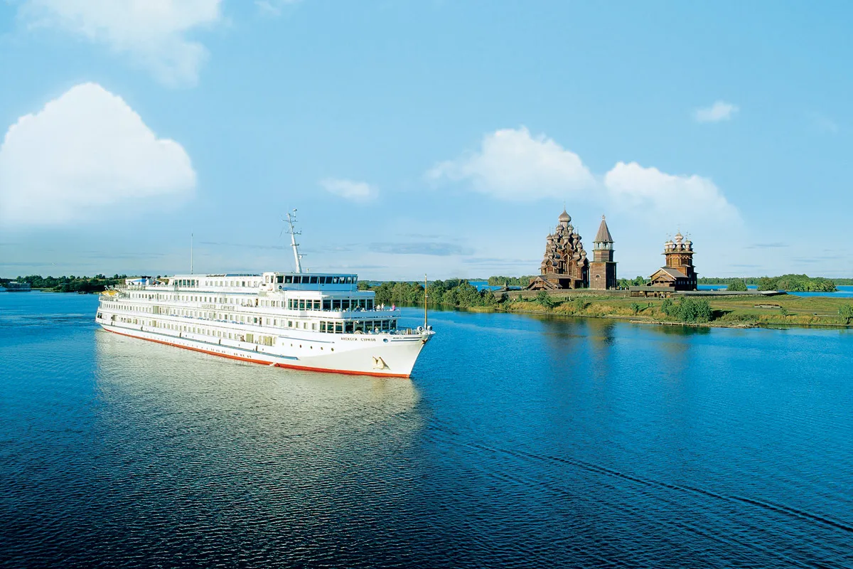Statki wycieczkowe na Wołdze w Rosji
