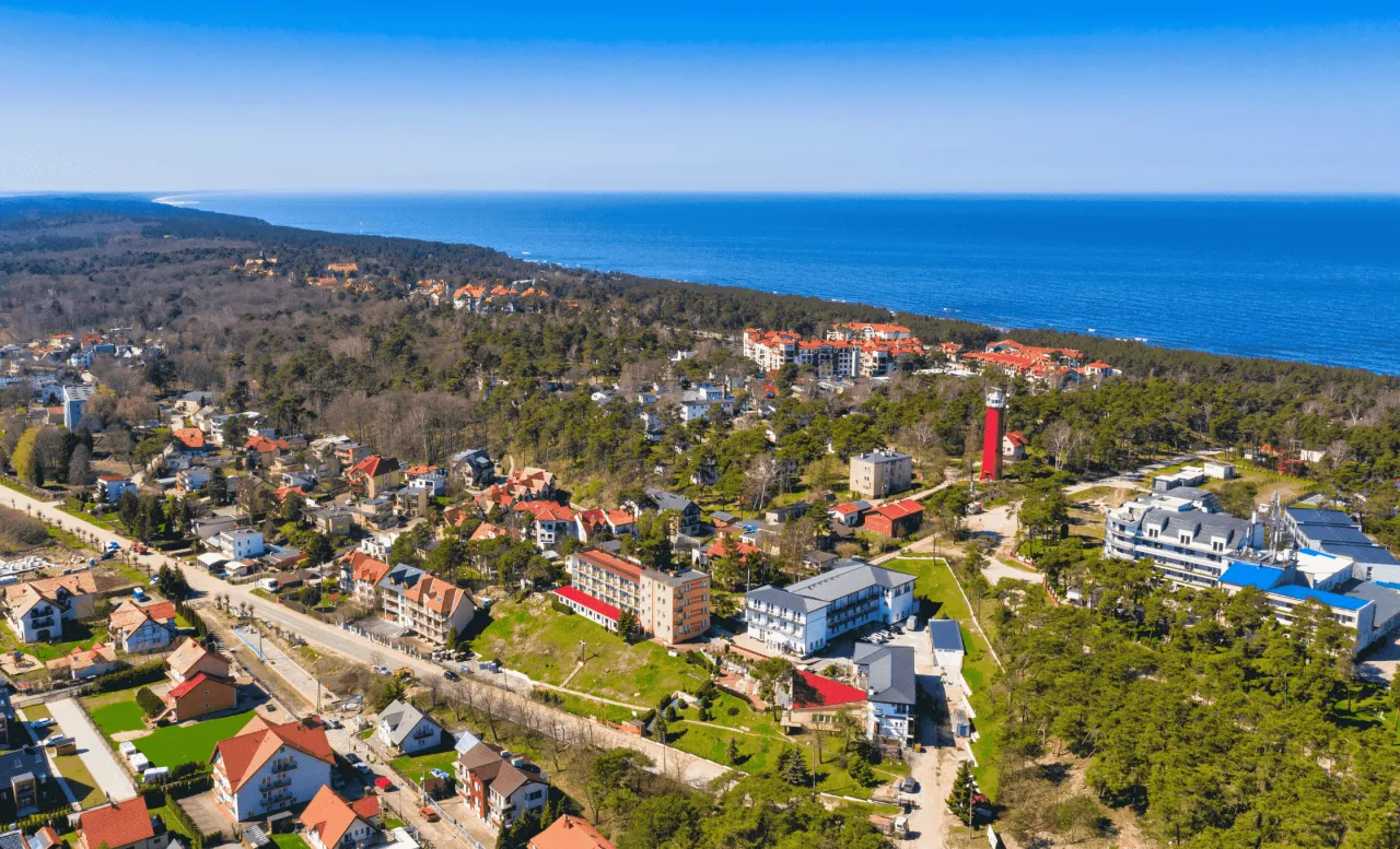 Krynica Morska atrakcje og&oacute;lny widok