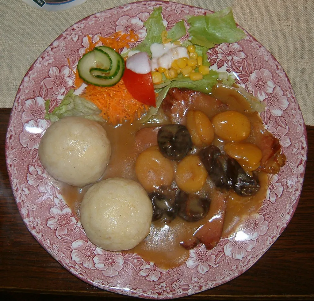 Kluski śląskie i śląskie niebo