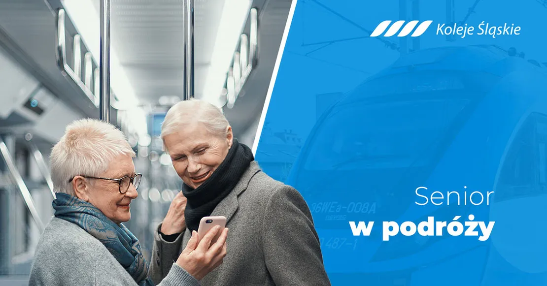 Seniorzy na dworcu regionalnym