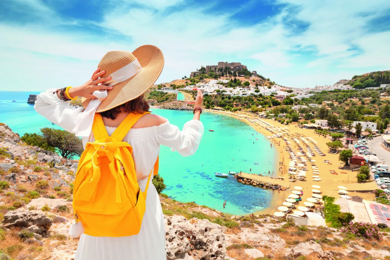 Grecja plaża słońce urlop