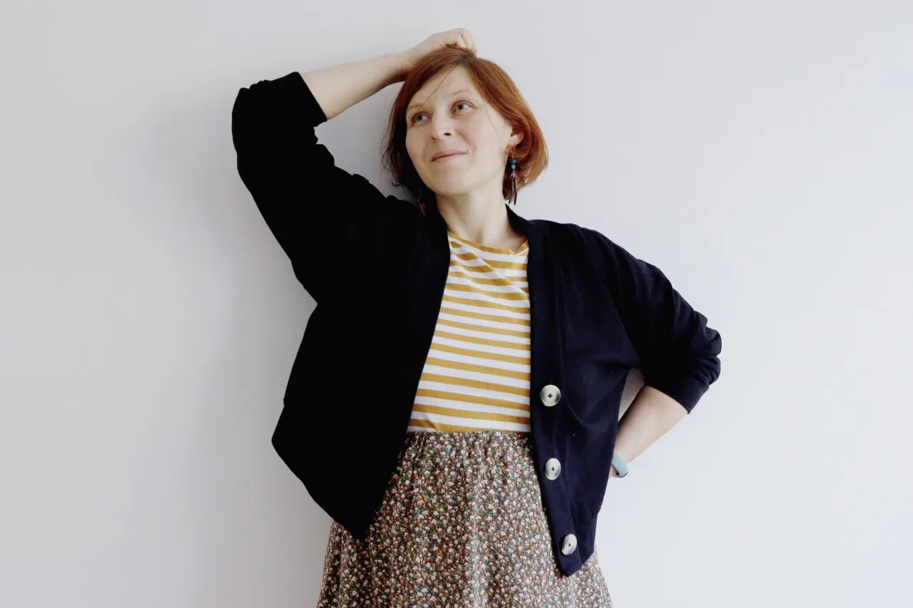 Narzędzia do szycia kardiganu DIY