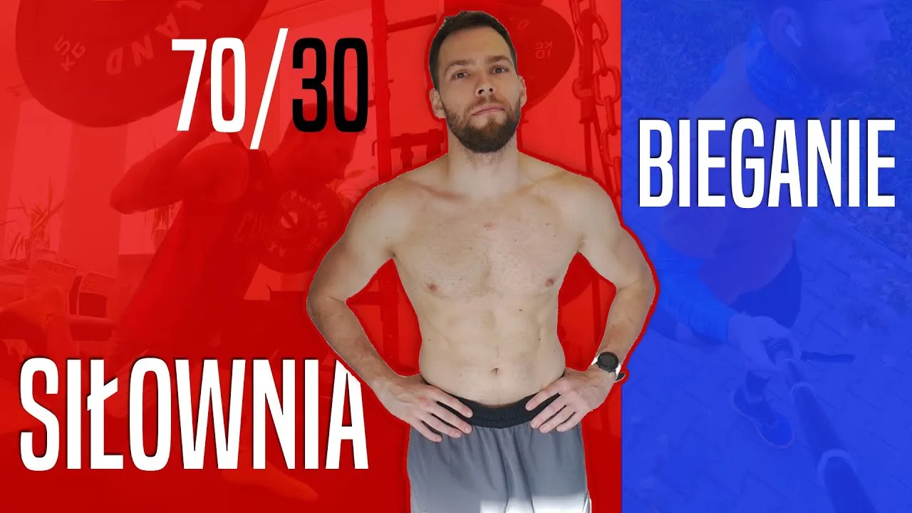 plan treningowy łączenie biegania siłowni