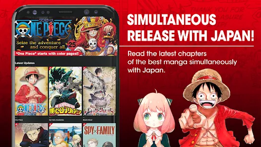 Manga Plus App Screenshot One Piece