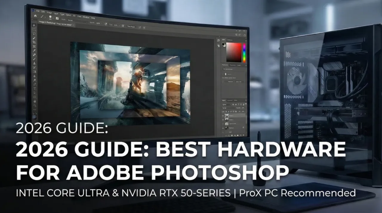 rekomendowane karty graficzne photoshop 2026