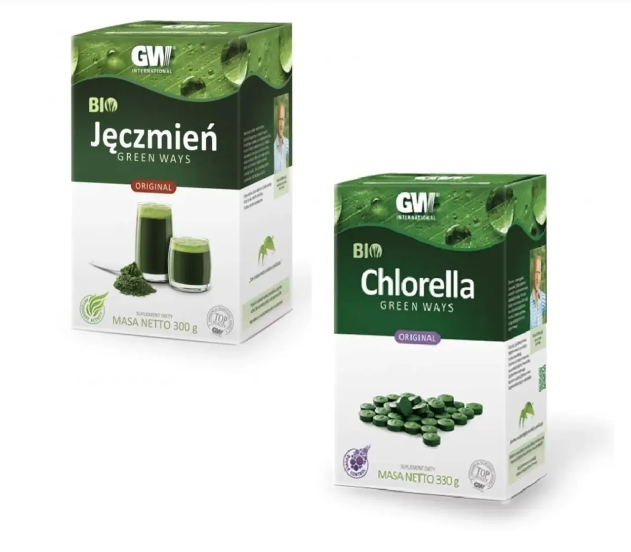 suplementy chlorella tabletki proszek