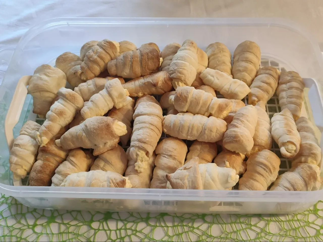 pieczenie rurek z kremem domowe