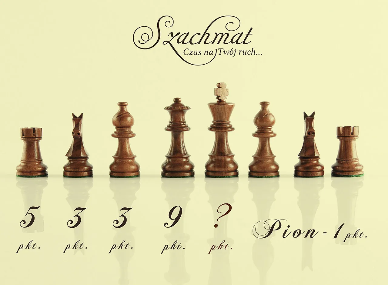 wartość figur szachowych punkty