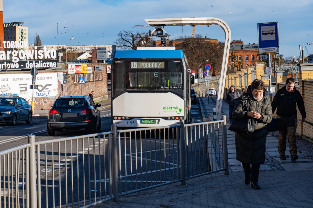 Komunikacja miejska Dworzec Gł&oacute;wny Szczecin