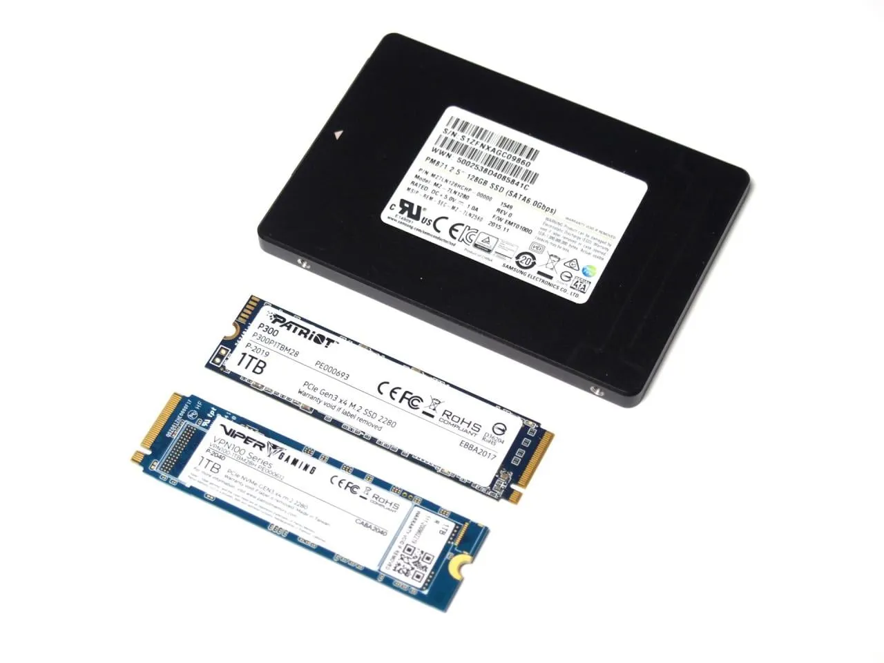 Porównanie cen dysków NVMe i SATA