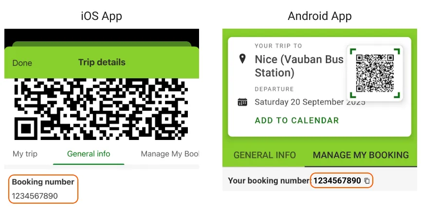 FlixBus zarządzanie rezerwacją