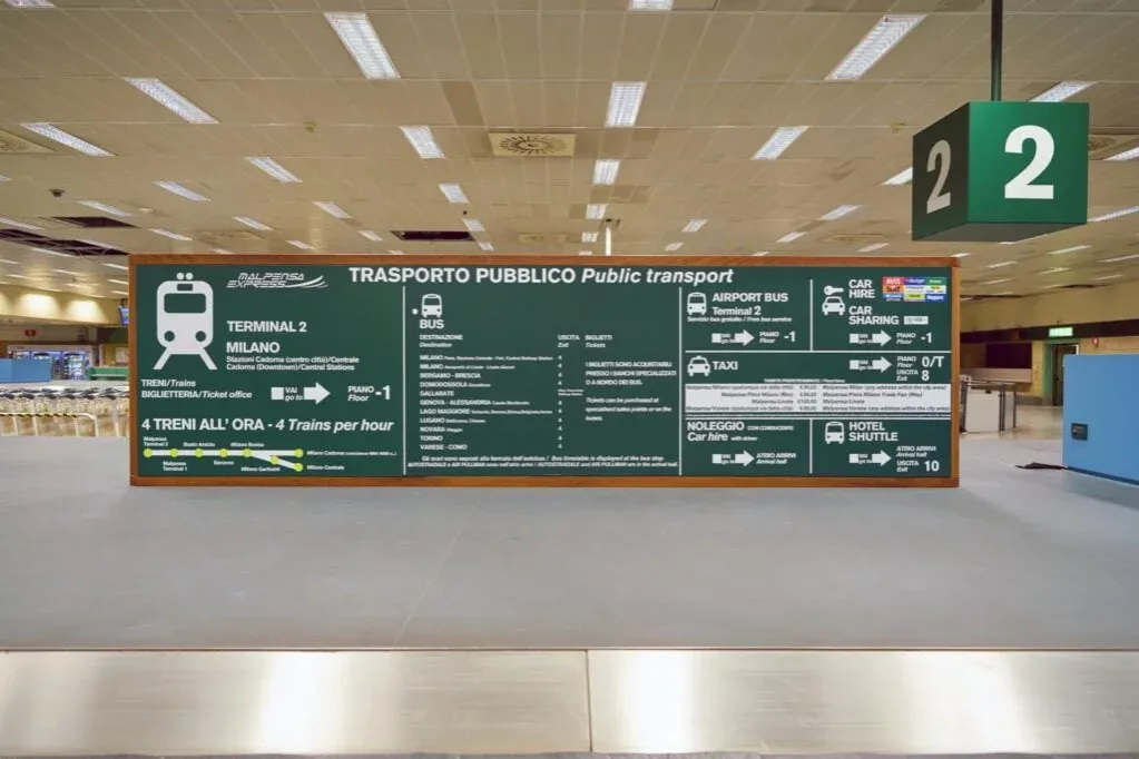 Kupowanie bilet&oacute;w autobusowych Mediolan lotnisko