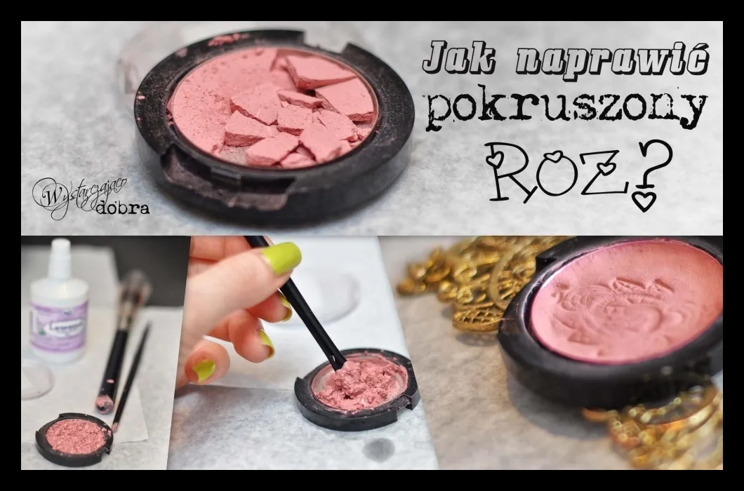 Zdjęcie Jak naprawić pokruszony cień bez alkoholu? 5 prostych metod