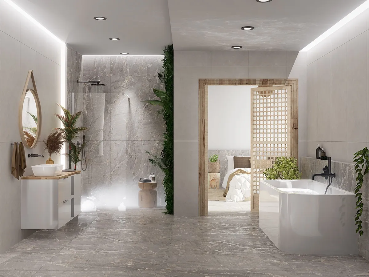 Różne rodzaje płytek i zabrudzeń