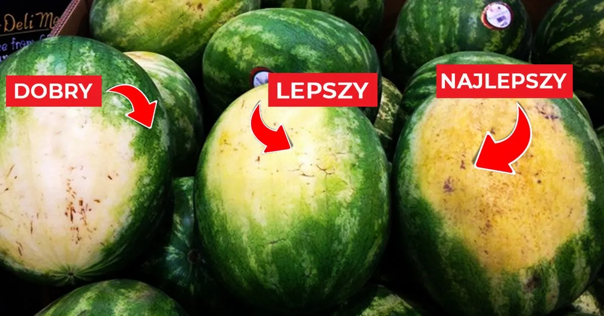 jak wybrać dojrzałego arbuza w sklepie