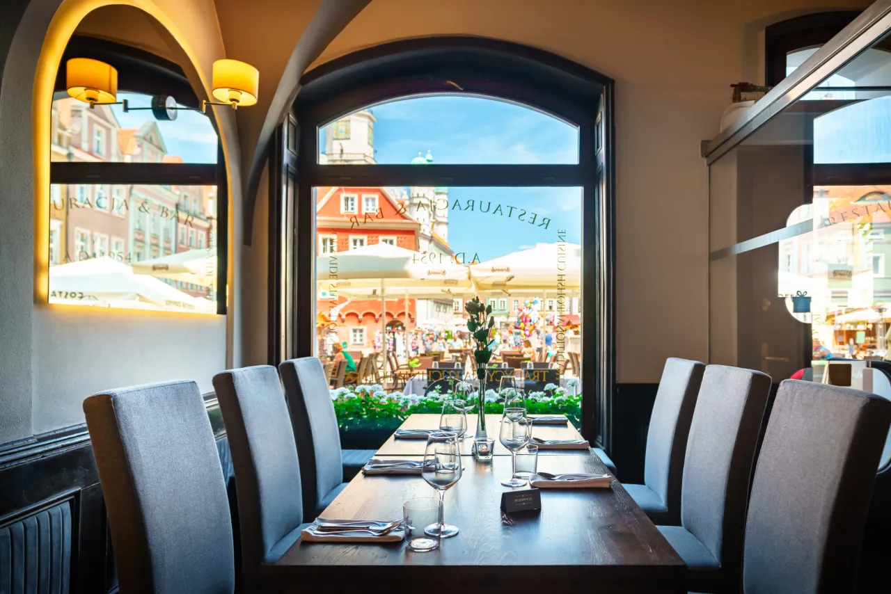 Romantyczna kolacja Poznań Stary Rynek