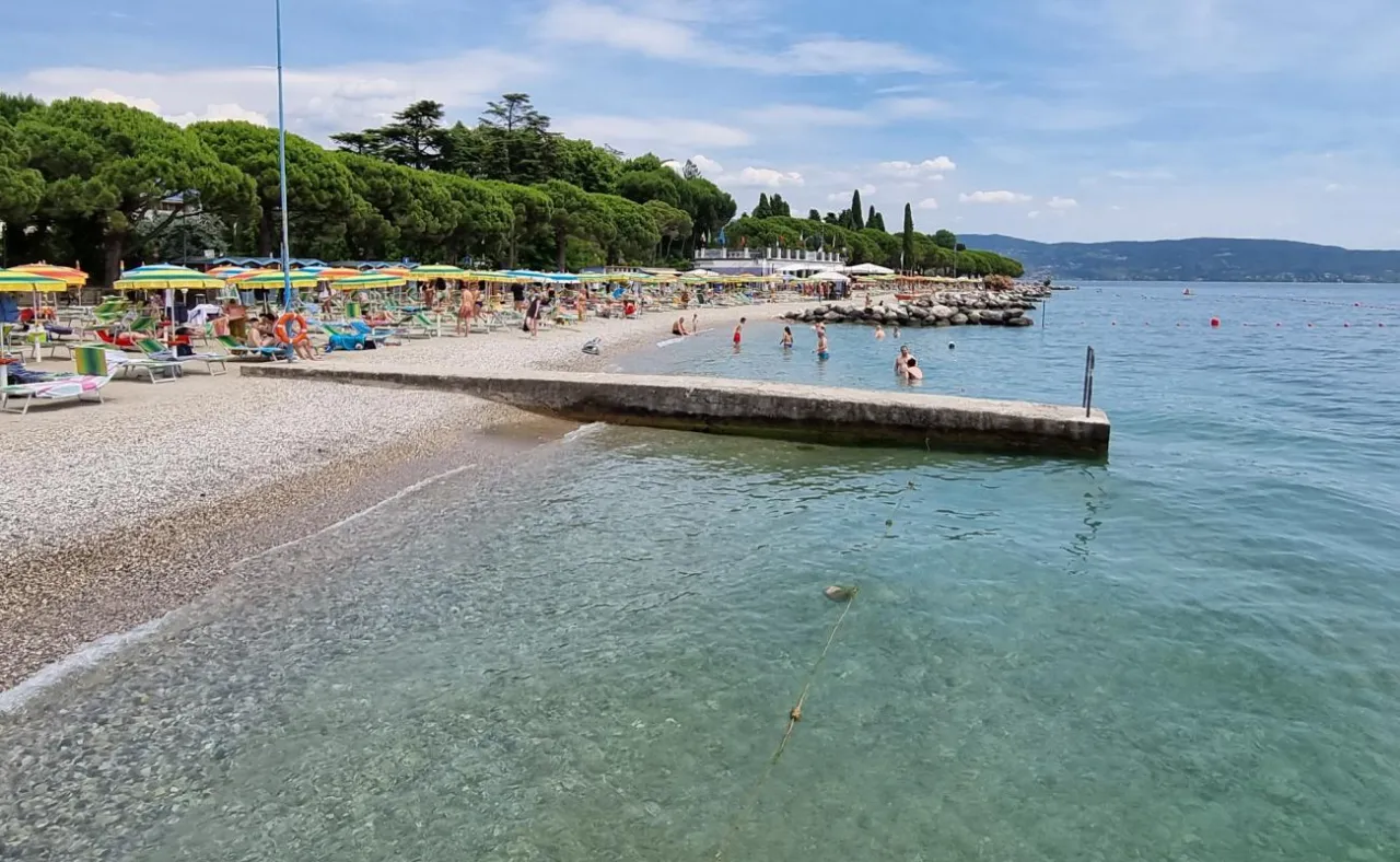 Plaża Lido Azzurro Toscolano Maderno