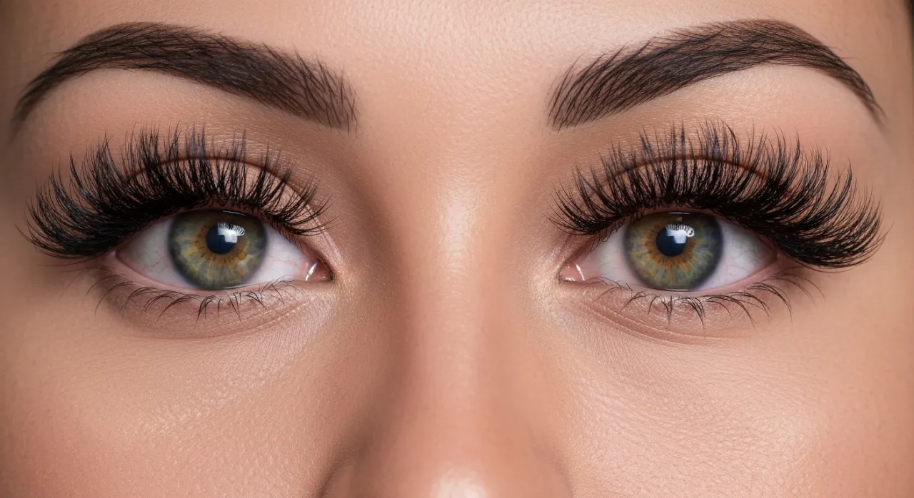 pielęgnacja rzęs Kim Kardashian