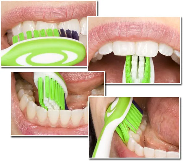 prawidłowe szczotkowanie zębów dziąseł