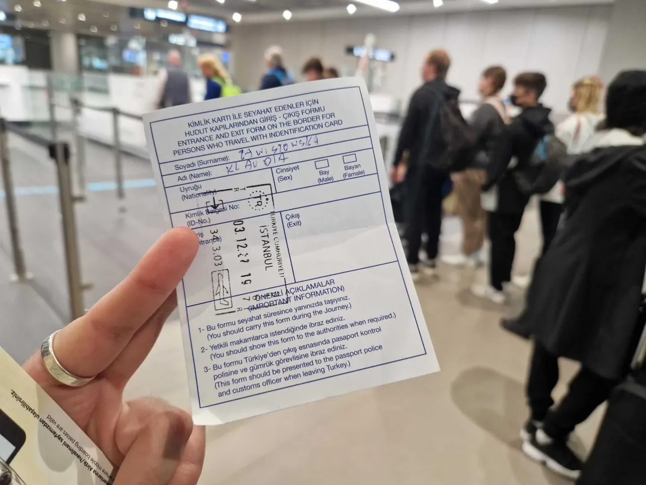 Formularz wjazdowy do Turcji. Czy do Turcji potrzebny jest paszport? Ten dokument może być potrzebny, jeśli podróżujesz z dowodem osobistym.