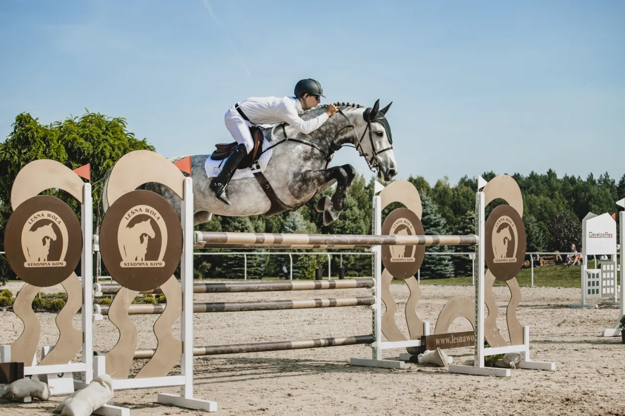 Zawody jeździeckie Leśna Wola