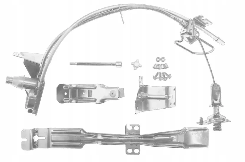 Fiat Ducato winda koła zapasowego schemat