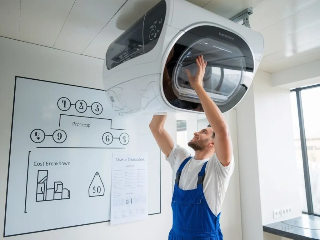 różne typy suszarek sufitowych