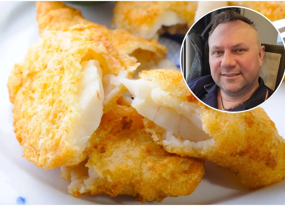 Składniki na panierkę: mąka, jajko, bułka tarta