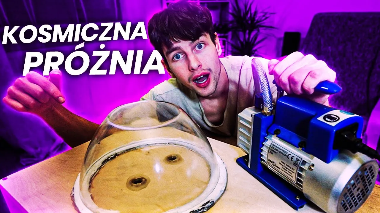 Bezpieczeństwo eksperymenty pr&oacute;żnia, certyfikowana komora pr&oacute;żniowa