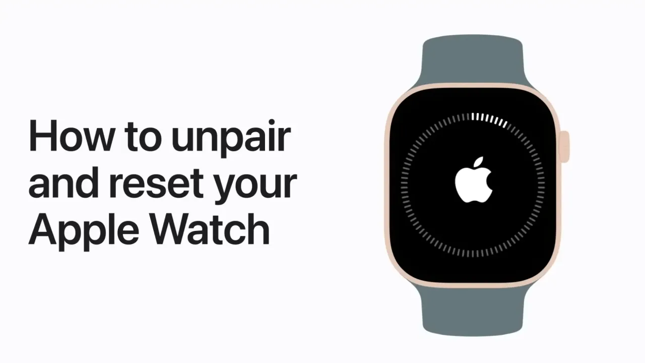 Apple Watch wymazywanie z zegarka