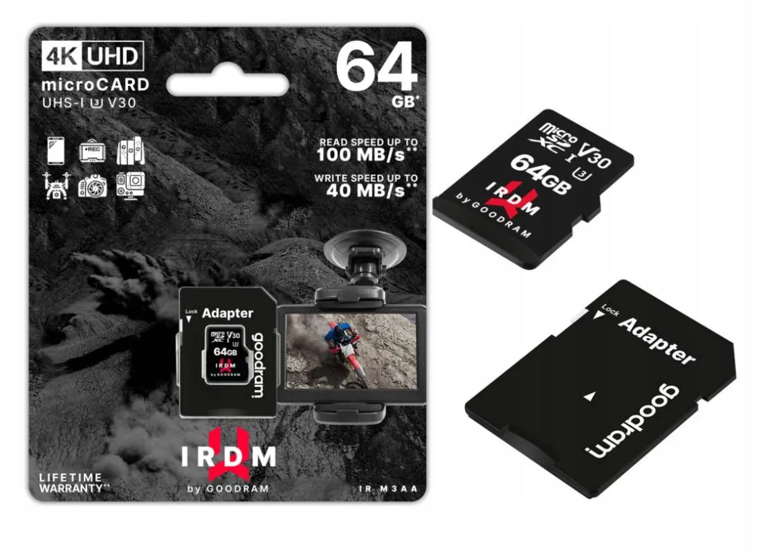 Karty pamięci do r&oacute;żnych zastosowań fotograficznych (sport, krajobraz, 4K)