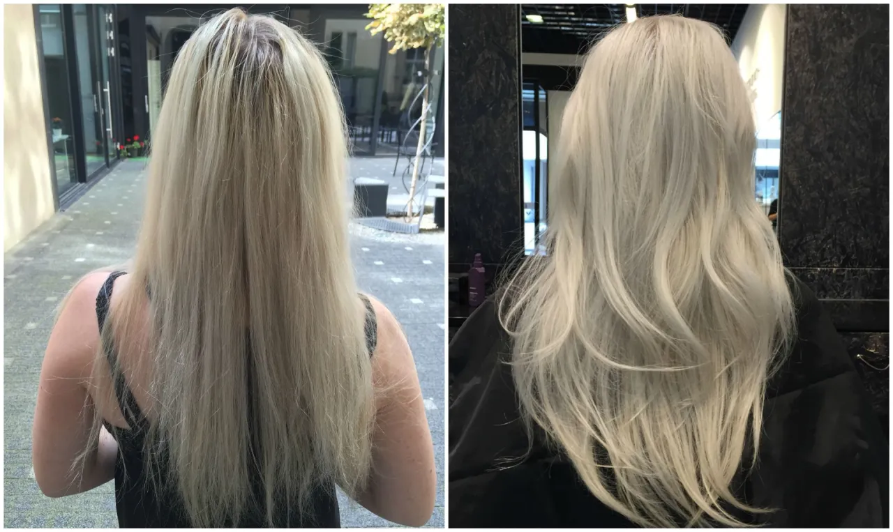 profesjonalne zabiegi na zniszczone włosy olaplex keratyna botoks